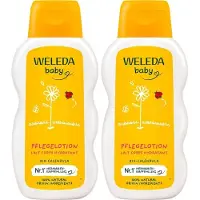 Weleda Calendula Pflegelotion 2x 2x200 ml Milch