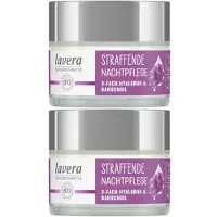 Lavera straffende Nachtpflege dt 2x 2x50 ml Nachtcreme