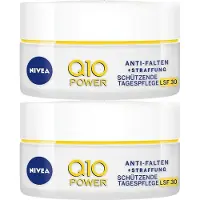 Nivea Q10 Power Anti-Falten schützende Tagespflege 2x 2x50 ml Tagescreme