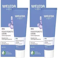 Weleda Iris Feuchtigkeitscreme 2x 2x30 ml Creme