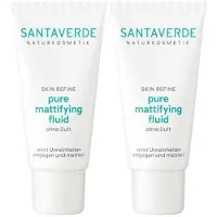 Santaverde Pure Mattifying fluid ohne Duft 2x 2x30 ml Lotion