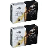 Isdin Isdinceutics Flavo-C Ultragl.Day&Night Serum 2x 2x20x2 ml Ampullen