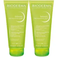 Bioderma Sebium Gel Moussant Actif Reinigungsgel 2x 2x200 ml