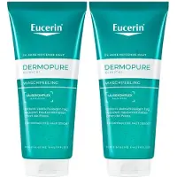 Eucerin DermoPure Clinical Waschpeeling 2x 2x100 ml Gel