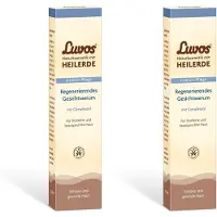Luvos Naturkosmetik Gesichtsserum Intensivpflege 2x 2x50 ml Konzentrat