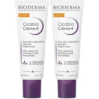 Bioderma Cicabio Creme+ LSF 50+ 2x 2x40 ml Creme