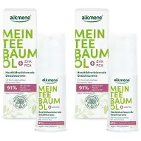 Alkmene Mein Teebaumöl Gesichtscreme 2x 2x50 ml Creme
