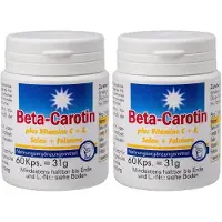 Pharma Peter Beta Carotin KAPSELN+Vitamin C+E 2x 2x60 St Kapseln