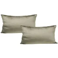Jack 2er Set Teddy Flausch Kissenhülle Kissenbezug in Taupe | Gr.: 40x40 cm
