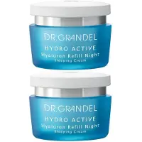 Dr. Grandel Grandel Hydro Active Hyaluron Refill Night Creme 2x 2x50 ml