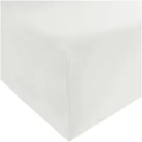 Erwin Müller Single-Jersey Bio Spannbettlaken Bayreuth in weiß | Gr.: 180x210 cm - 200x220 cm