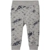 Name it Jungen Bio-Baumwoll Sweat-Hose in Grau | Gr.: 74