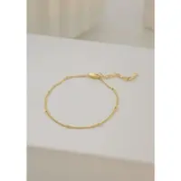 Hey Happiness Vergold. Armband Kugel 925 Sterlingsilber in Gold - (L) 15,5-19 cm | Gr.: onesize