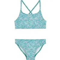 Playshoes UV-Schutz Bikini Geblümt in petrol | Gr.: 98/104