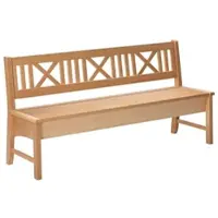 58 aufm Kessel SITZBANK Deborah 166 x 52 x 87 Massivholz Buche lackiert/Grün | Gr.: onesize