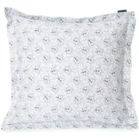 Lexington Kopfkissenbezug Blume in Hellgrau | Blau | Gr.: onesize