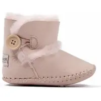 Hofbrucker Lammfell Babyschuh Booty in pink | Gr.: 18/19