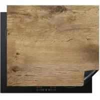KitchenYeah Herdabdeckplatte Holzoptik | Gr.: 78 x 78 cm