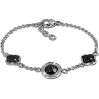 Amello Armband Edelstahl, Keramik ca. 18cm bis 20,5cm Rund | Gr.: onesize