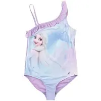 United labels Disney Frozen Disney Die Eiskönigin Badeanzug mit Rüschen Elsa Frozen Einteiler in lila | Gr.: 134/140
