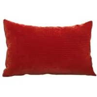KAWOLA SPITZKISSEN RECHTECKIG SEPHI Rot Cord