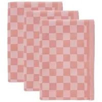 Butlers Küchentuch CHECKER STYLE 3er-Set in Orange | Gr.: onesize