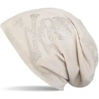 StyleBREAKER Beanie Mütze in Beige | Gr.: onesize