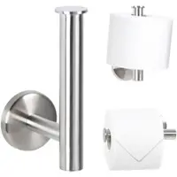 Bremermann Toilettenpapierhalter 2in1 ca. 6 x 15 x 9 cm (B/H/T) | Gr.: onesize