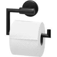 Bremermann Bad-Serie PIAZZA BLACK - Toilettenpapierhalter ca. 15,5 x 11 x 6 cm (B/H/T) | Gr.: onesize
