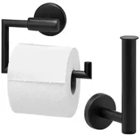 Bremermann Toilettenpapierhalter PIAZZA 2er Set ca. 15,5 x 11 x 6 cm (B/H/T) | Gr.: onesize