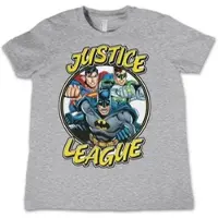 Justice League Shirt "Team Kids Tee" in Grau | Gr.: L