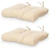 Gift Decor Set 2 Stuhlkissen beige 40x40cm