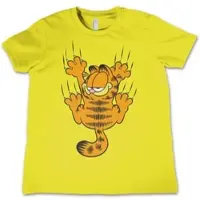 Garfield Shirt "Hanging On Kids T-Shirt" in Gelb | Gr.: L