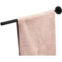 Bremermann Teleskop-Handtuchstange PIAZZA BLACK 30 bis 50 cm | Gr.: onesize