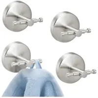 Bremermann Handtuchhaken 4er Set PIAZZA ca. Ø 6 x 6 cm T | Gr.: onesize
