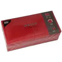 Papstar "DAILY Collection" Servietten 1/4-Falz 24 cm x 24 cm Dunkelblau