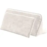 KAWOLA RÜCKENKISSEN WIOLO Cremeweiß Velvet