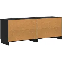 vidaXL Bettschrank 2 pcs Schwarze Eiche 66 x 35 x 48 cm Holzwerkstoff