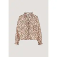 Hessnatur Bluse in cocos | Gr.: 46