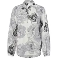 Marie Lund Blusenshirt in ecru grau - 0004 | Gr.: 44