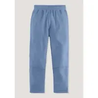 Hessnatur Softfleece Hose aus reiner Bio-Baumwolle in rivierablau | Gr.: 98/104