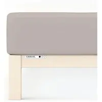 Schlafgut Spannbettlaken "CASUAL u.a. in Gr. 90x200, 140x200 oder 180x200 cm, 100% Baumwolle", Bettlaken für Matratzen bis 25 cm Höhe, zuverlässig, langlebig, weich