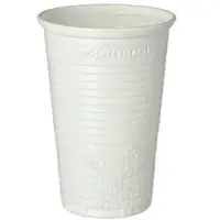 Papstar Starpak 25 Trinkbecher, PP 0,2 l Ø 7,03 cm · 9,9 cm weiss