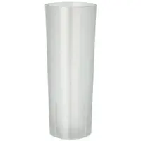 Papstar Starpak 10 Mehrweg-Gläser für Longdrinks 0,2 l - Ø 5,5 cm · 10,9 cm