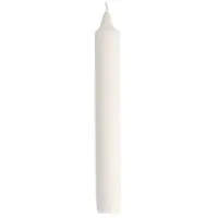 Papstar Starpak 120 Haushaltskerzen mit Dornloch Ø 2,45 cm · 20 cm weiss | Karton (120 Stück)