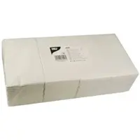Papstar Servietten 1/8-Falz, 40x40 cm, weiß, 2-lagig | Folie (250 Stück)