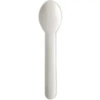 Papstar Kaffeelöffel aus Papier "pure" 13 cm, weiß, umweltfreundlich | Faltschachtel (100 Stück)
