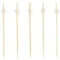 Papstar 100 Fingerfood - Picker 12 cm - Pearl (farbig sortiert)