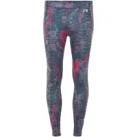 Newline Leggings Frau black printed warm