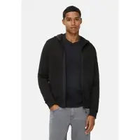 Camel active Sweatjacke mit Kapuze in Schwarz | Gr.: XXL
